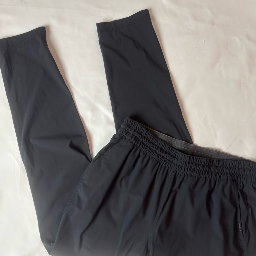 Prana Men’s Pull On Casual Lounge Pants Dark Gray Sz M Drawstring Waist